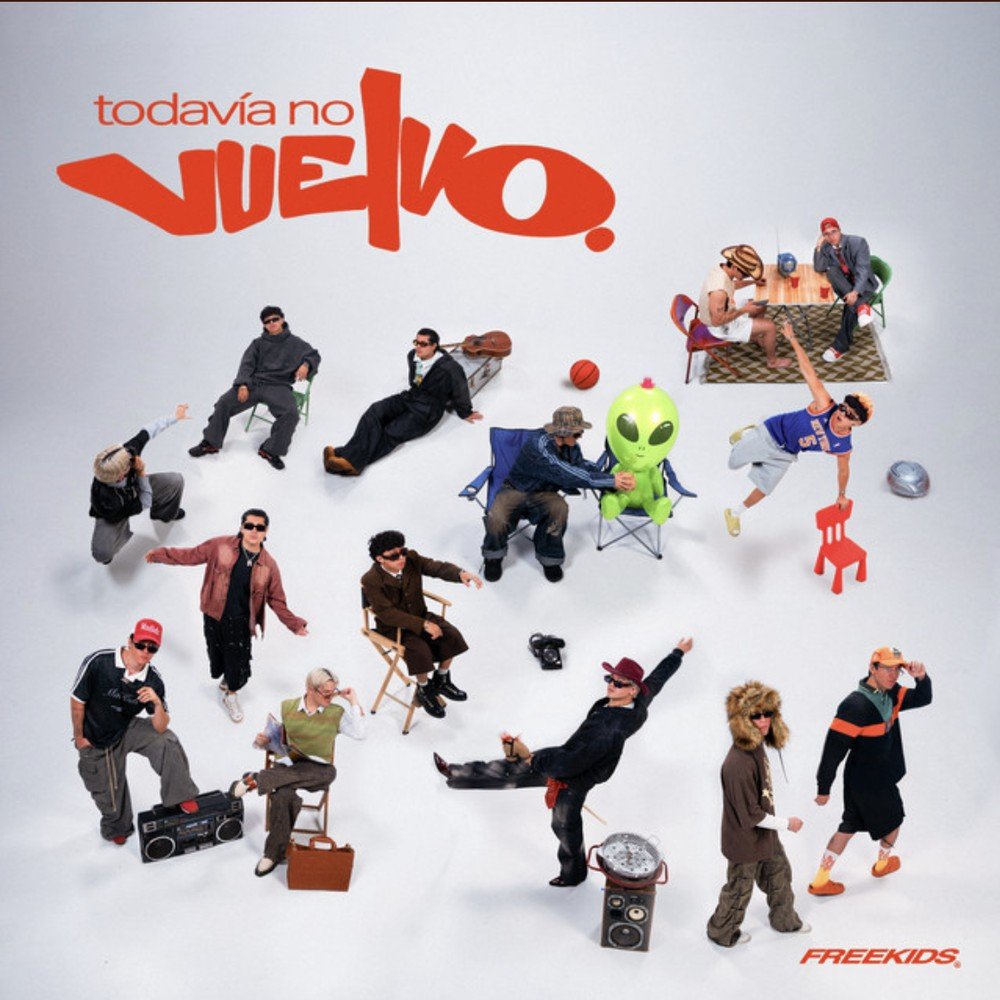 Portada del álbum debut todavía no vuelvo de FREEKIDS